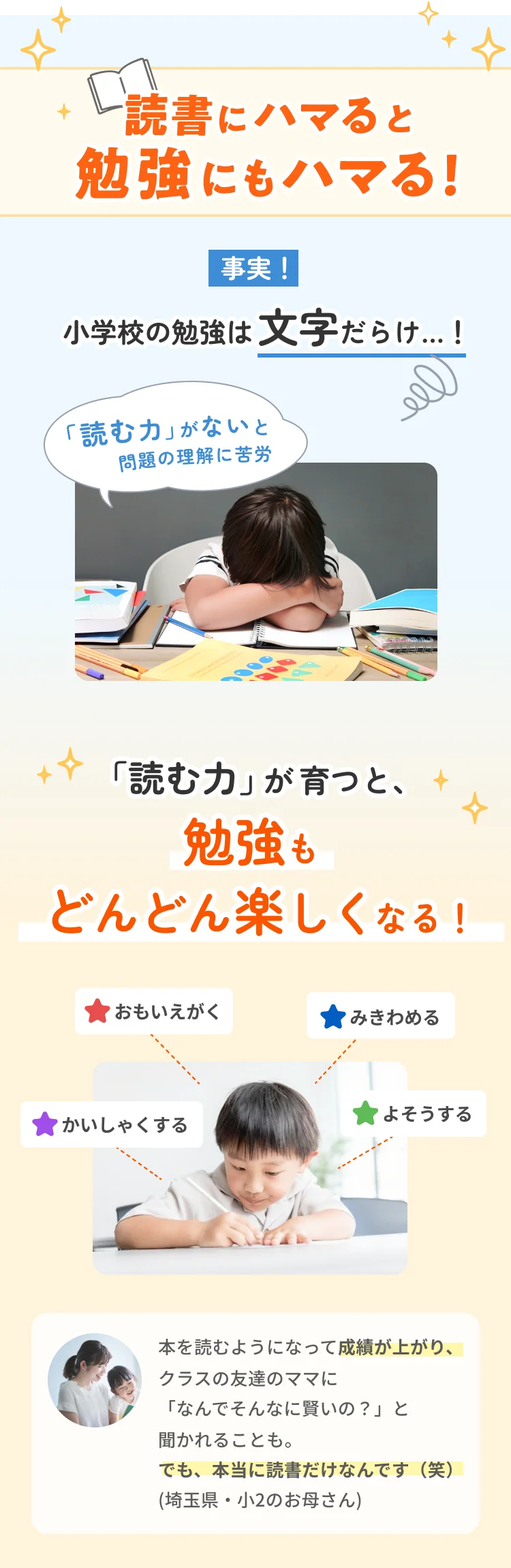 読書にハマると勉強にもハマる！